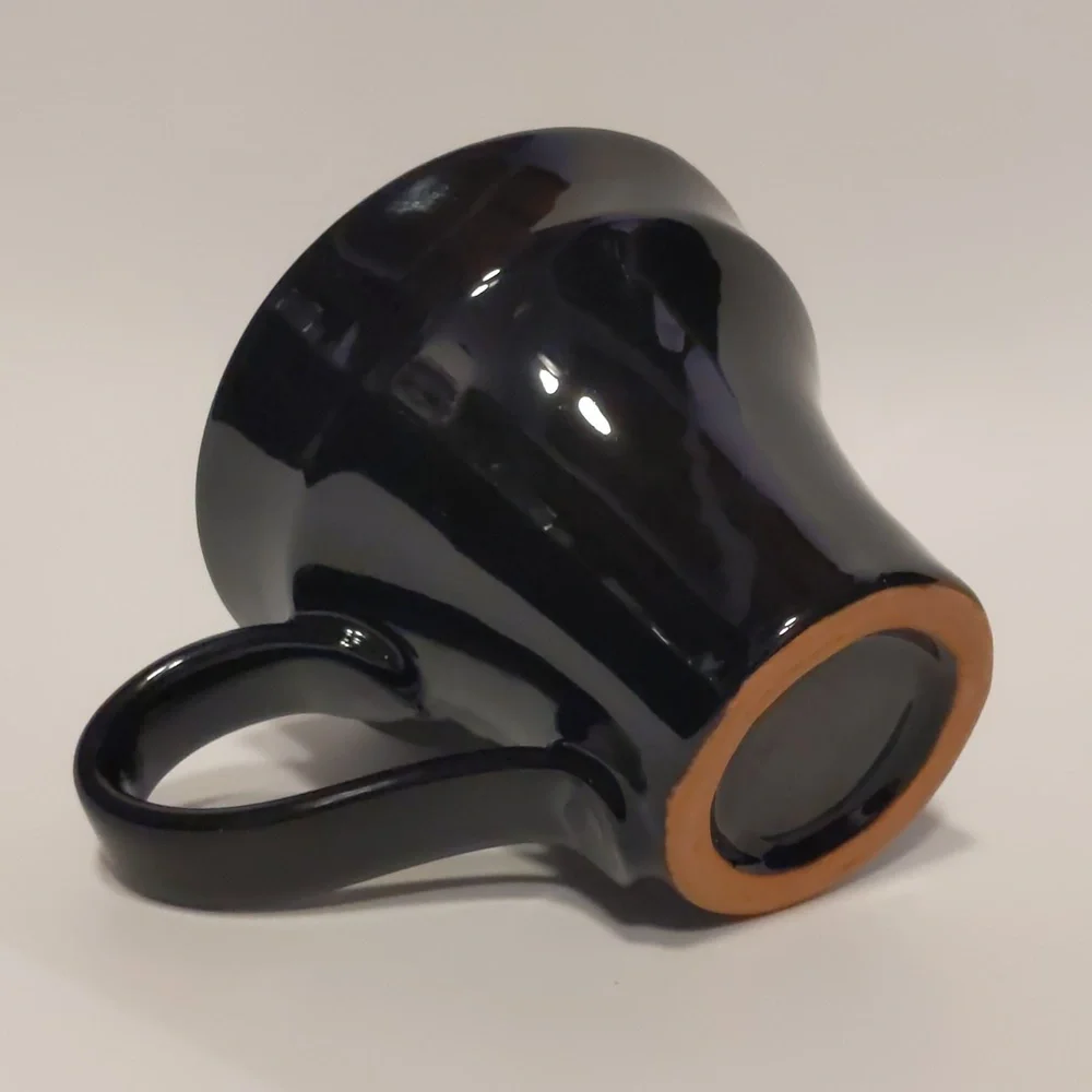 Vietri Chiaroscuro 4" Coffee Tea Latte Mug Made in Italy - Picture 4 of 6